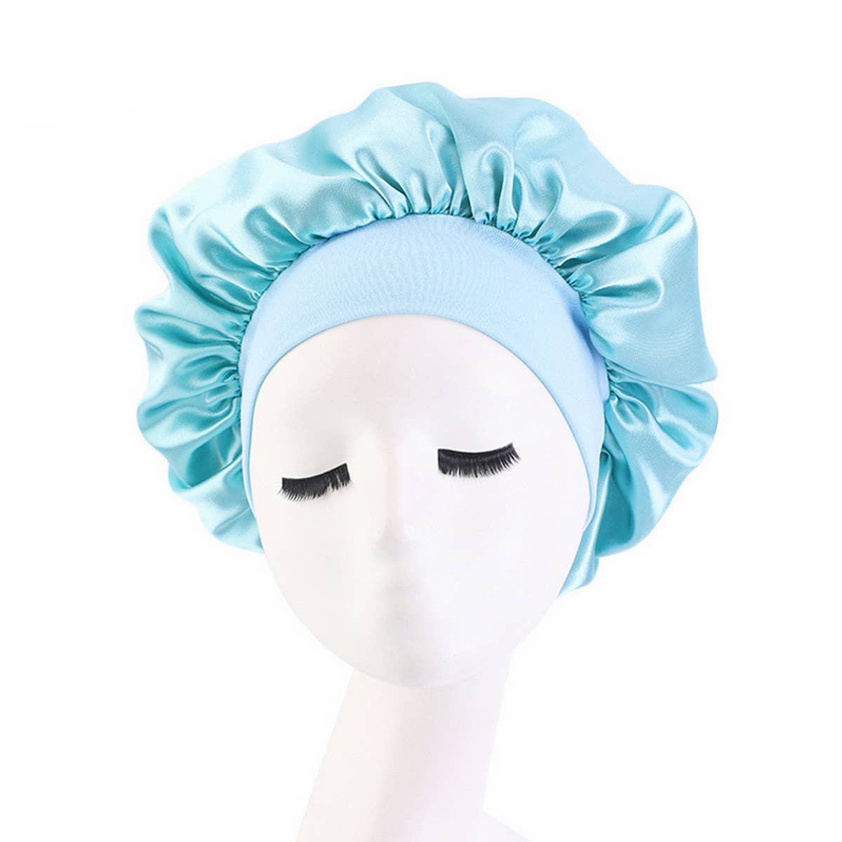 NEW WIDE-BRIMMED NIGHTCAP WITH HEADBAND_CWAH1486