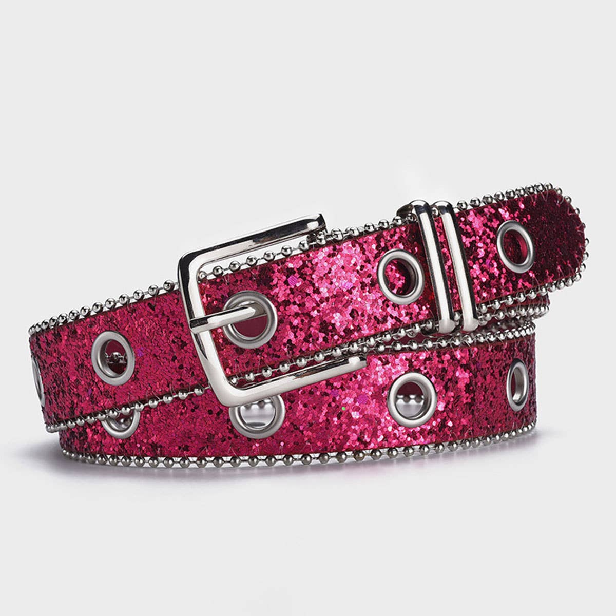 SEQUIN BLING VINTAGE BELT_CWABE0193