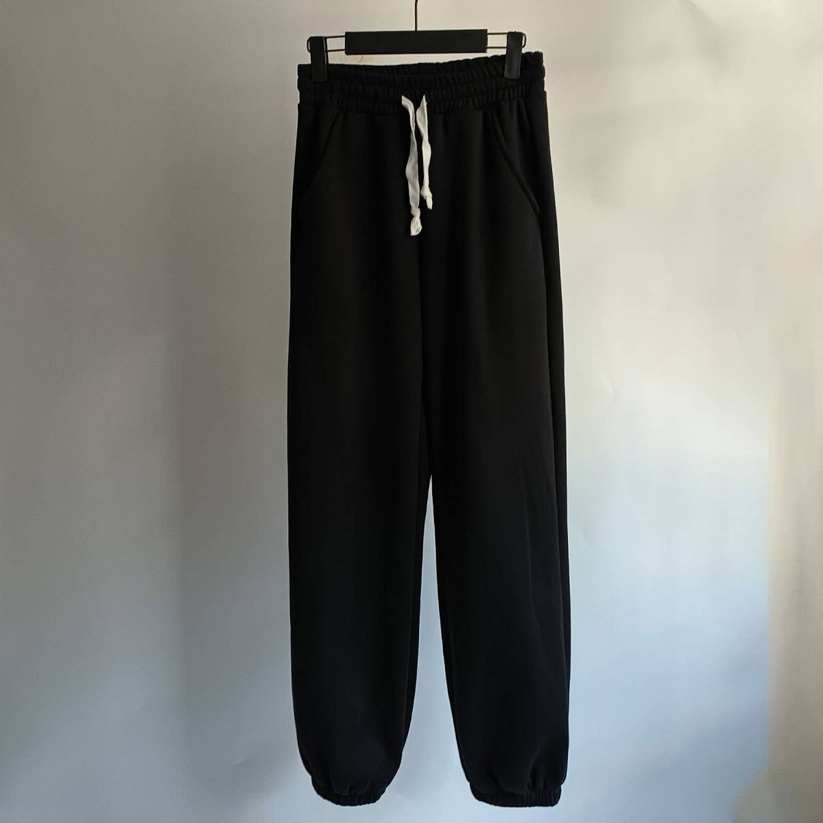 DiscountCWBLP884_LOOSE WIDE-LEG SPORTS PANTS CASUAL PANTS