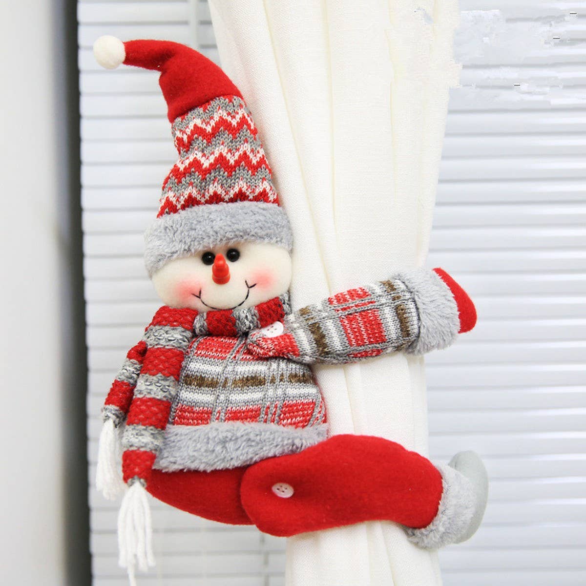 CWMM1744_Christmas Cartoon Figure Curtain Buckle Curtain Tie
