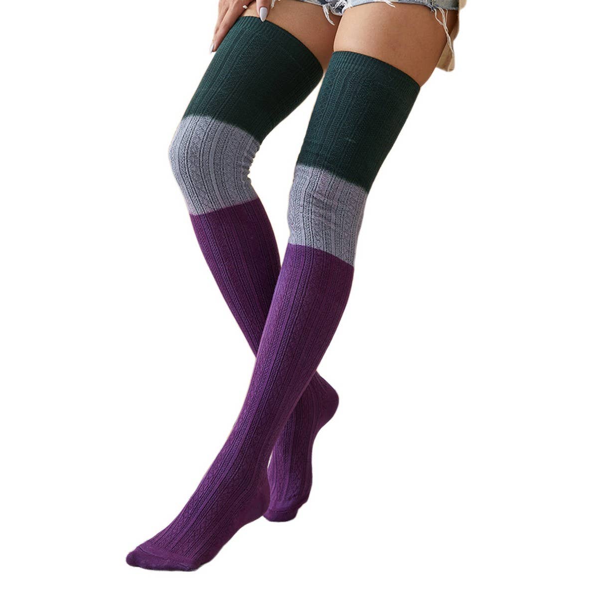 2024 NEW TIE-DYE COLORED LONG SOCKS_CWMS0857