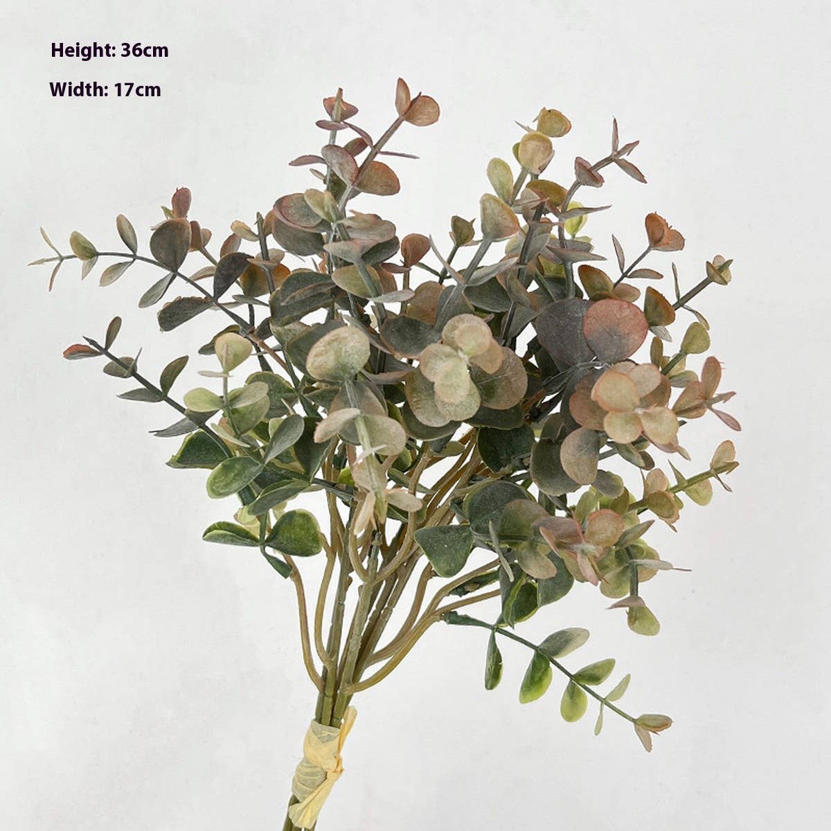 5-Branch Eucalyptus Money Leaves Artificial Plant_CWMM6475