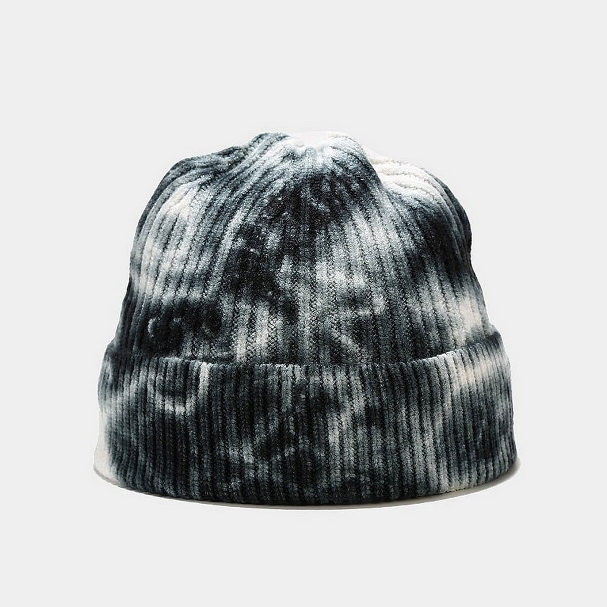 NEW WARM TIE-DYE KNITTED HAT_CWAH1588