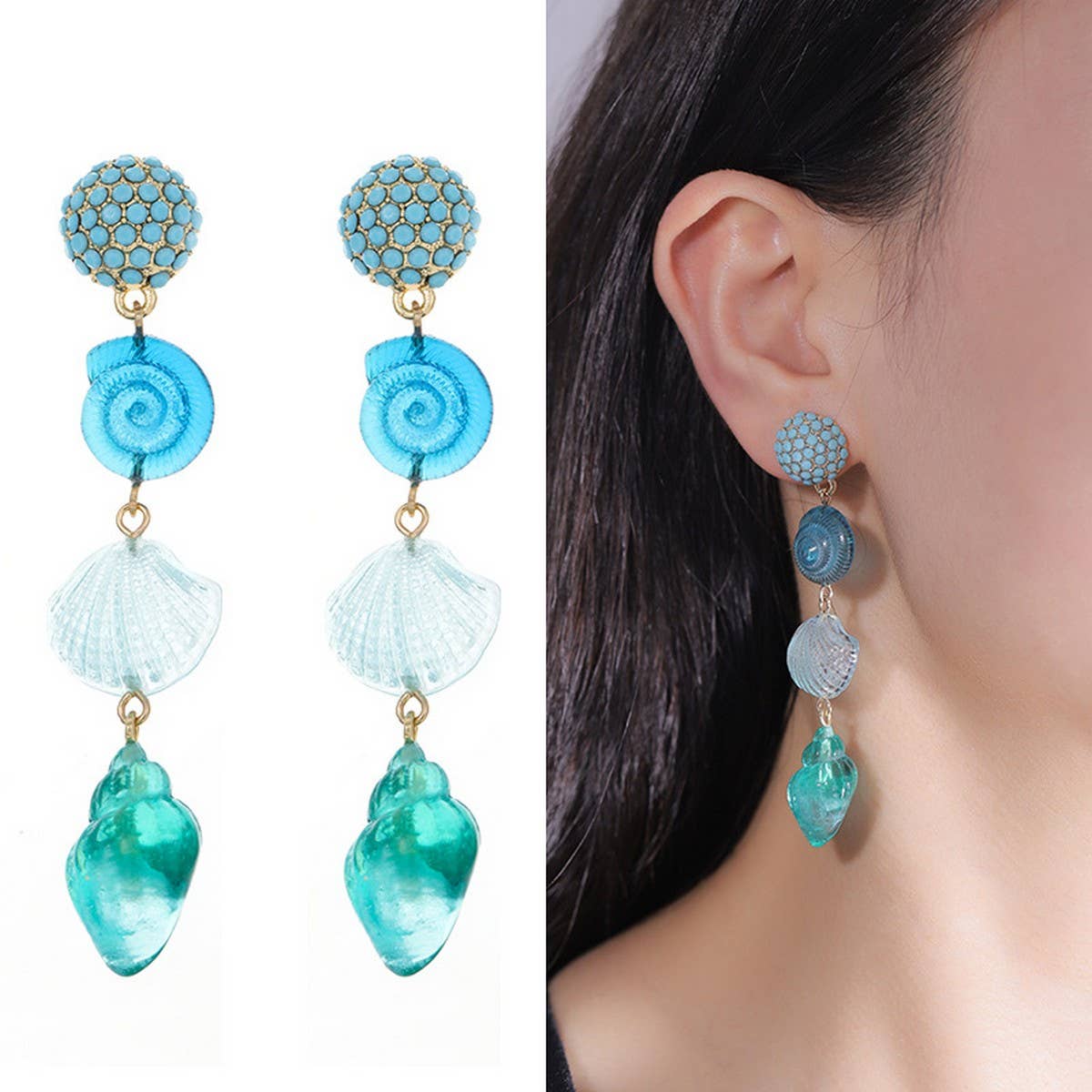 SUMMER ALL-MATCH HOLIDAY NECKLACE AND EARRINGS SET_CWAJE2925