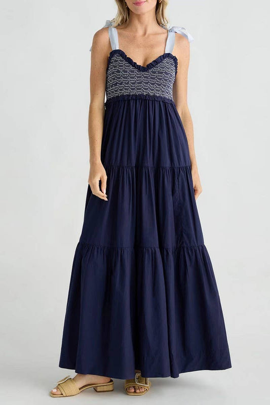 CWDMD5698_SLEEVELESS TIE STRAP BODYCON COMMUTE MAXI DRESS