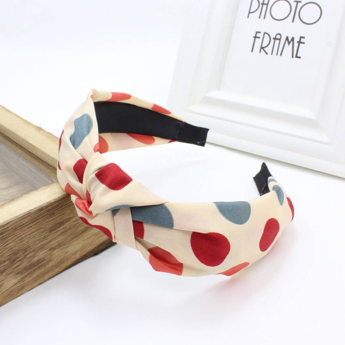 SIMPLE WIDE-BRIMMED FABRIC CROSS-KNOT HEADBAND_CWAHA1677