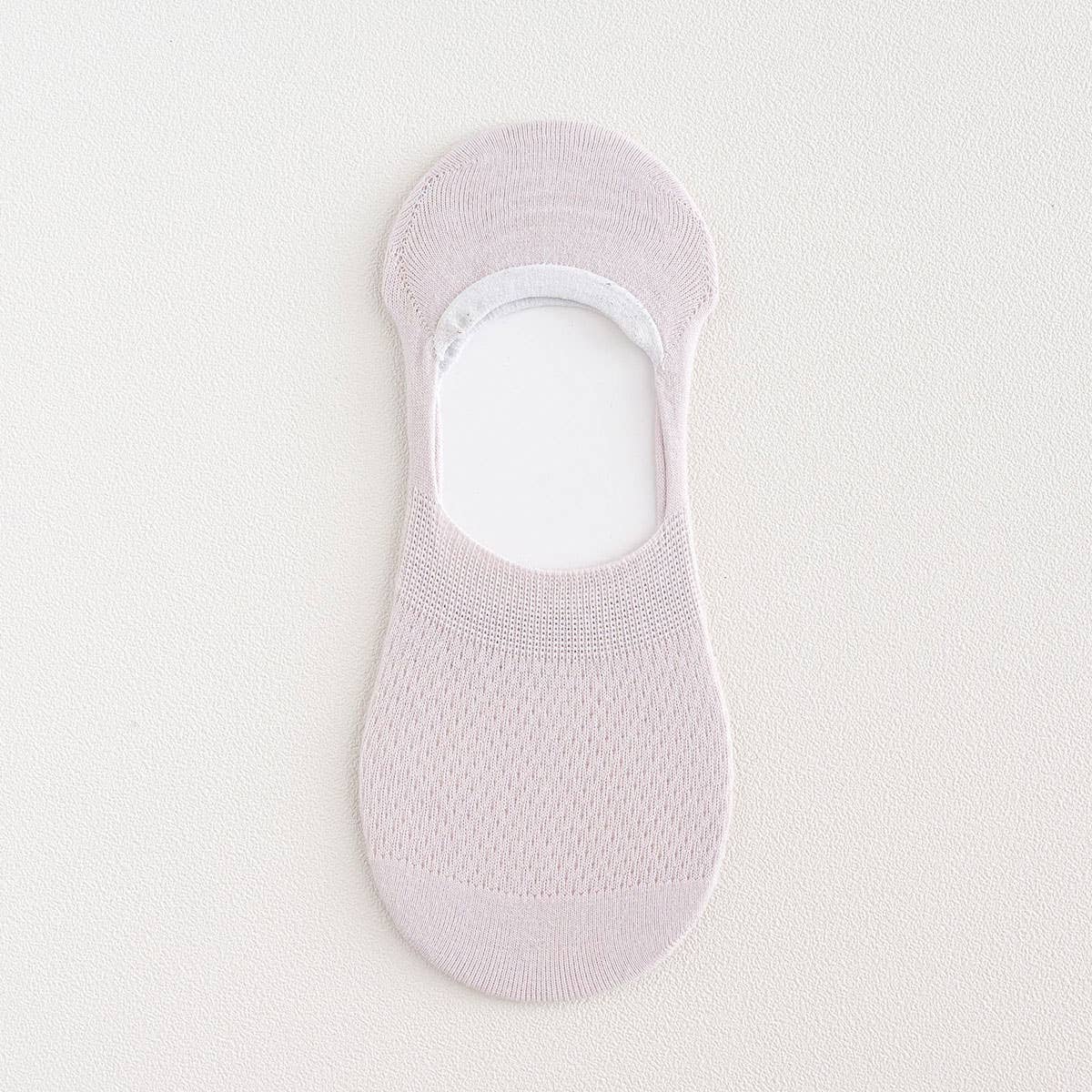 Mesh  Solid No Show Socks For Breathable Summer