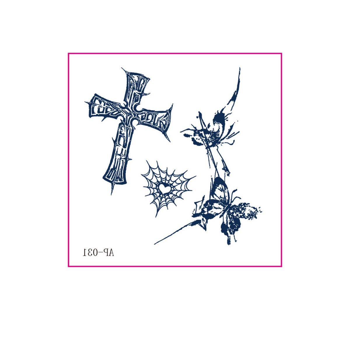 Premium Herbal Juice Tattoo Stickers Waterproof_CWMM8354