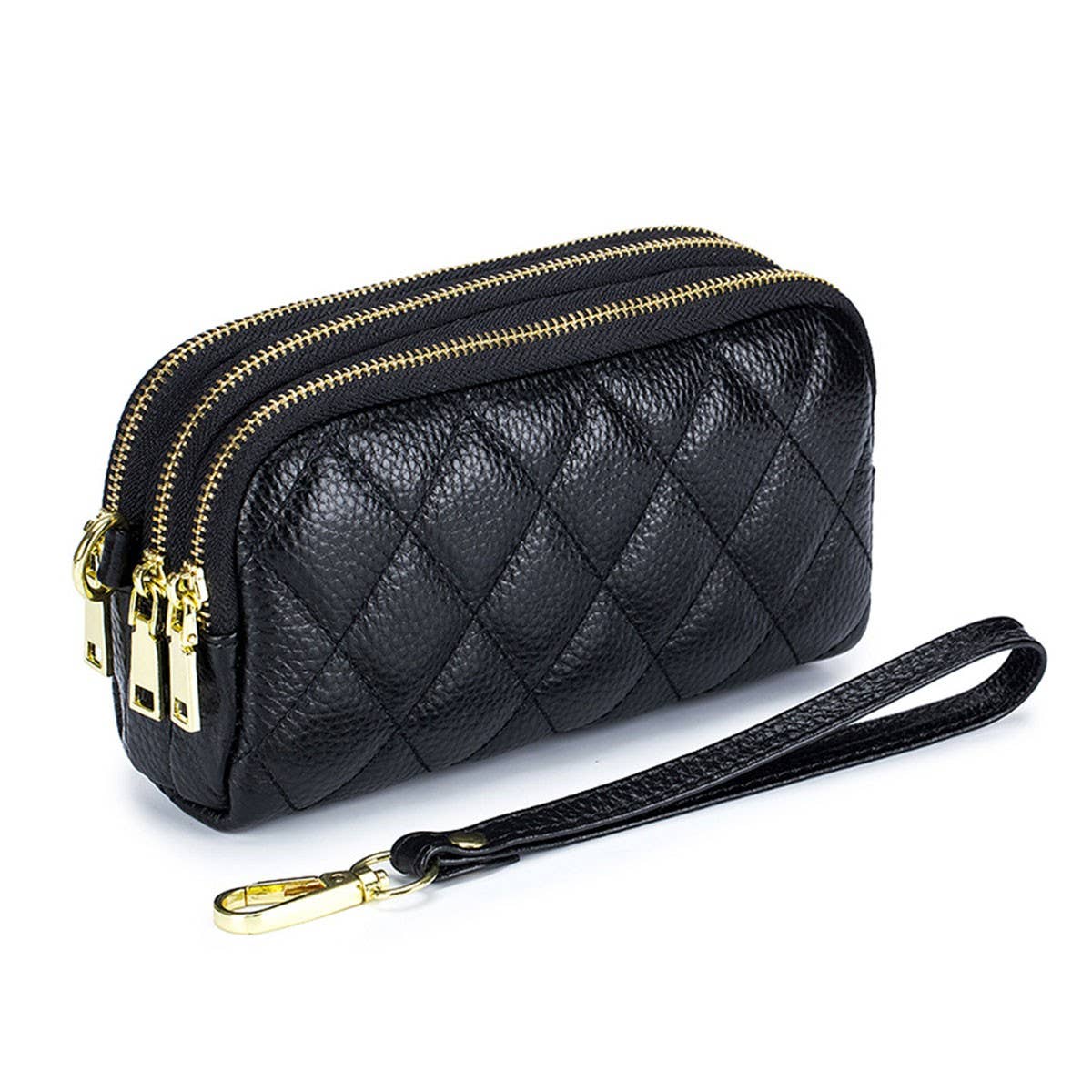 THREE-LAYER COWHIDE MULTIFUNCTIONAL LEATHER WALLET_CWAB3735