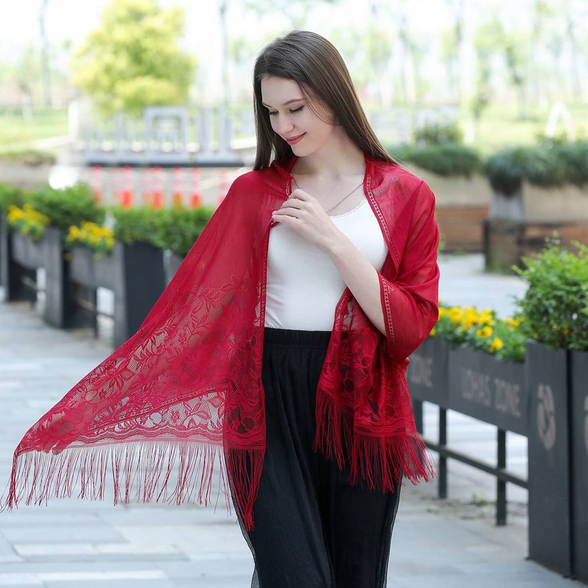 Lace Shawl for Women ? Evening & Casual Wrap