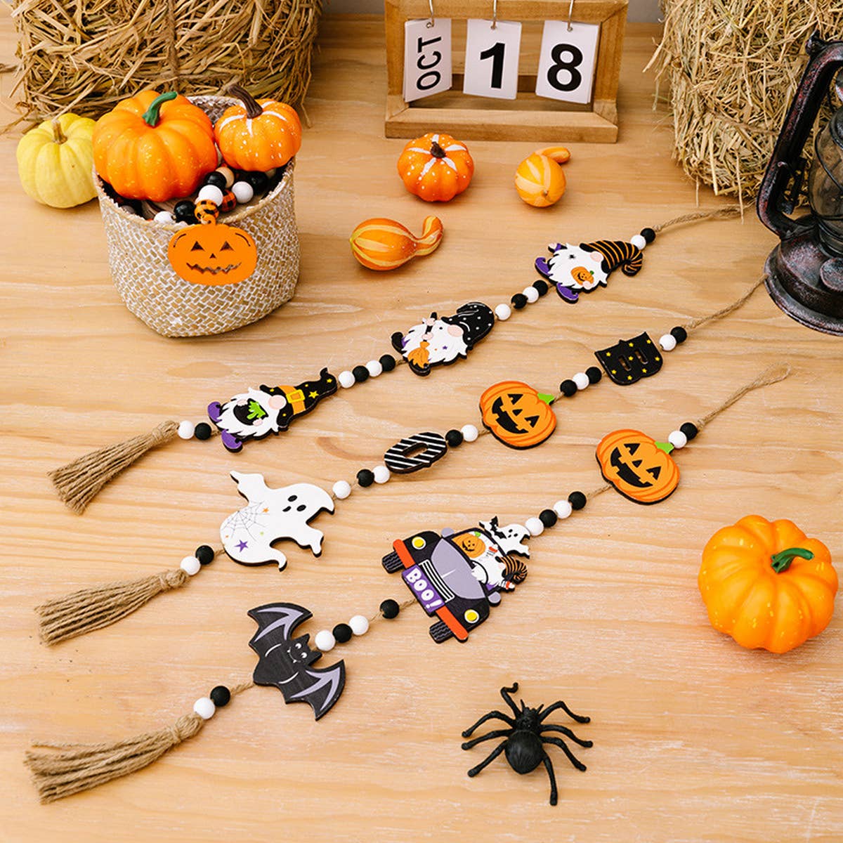 HOME HALLOWEEN BEAD PENDANTS
