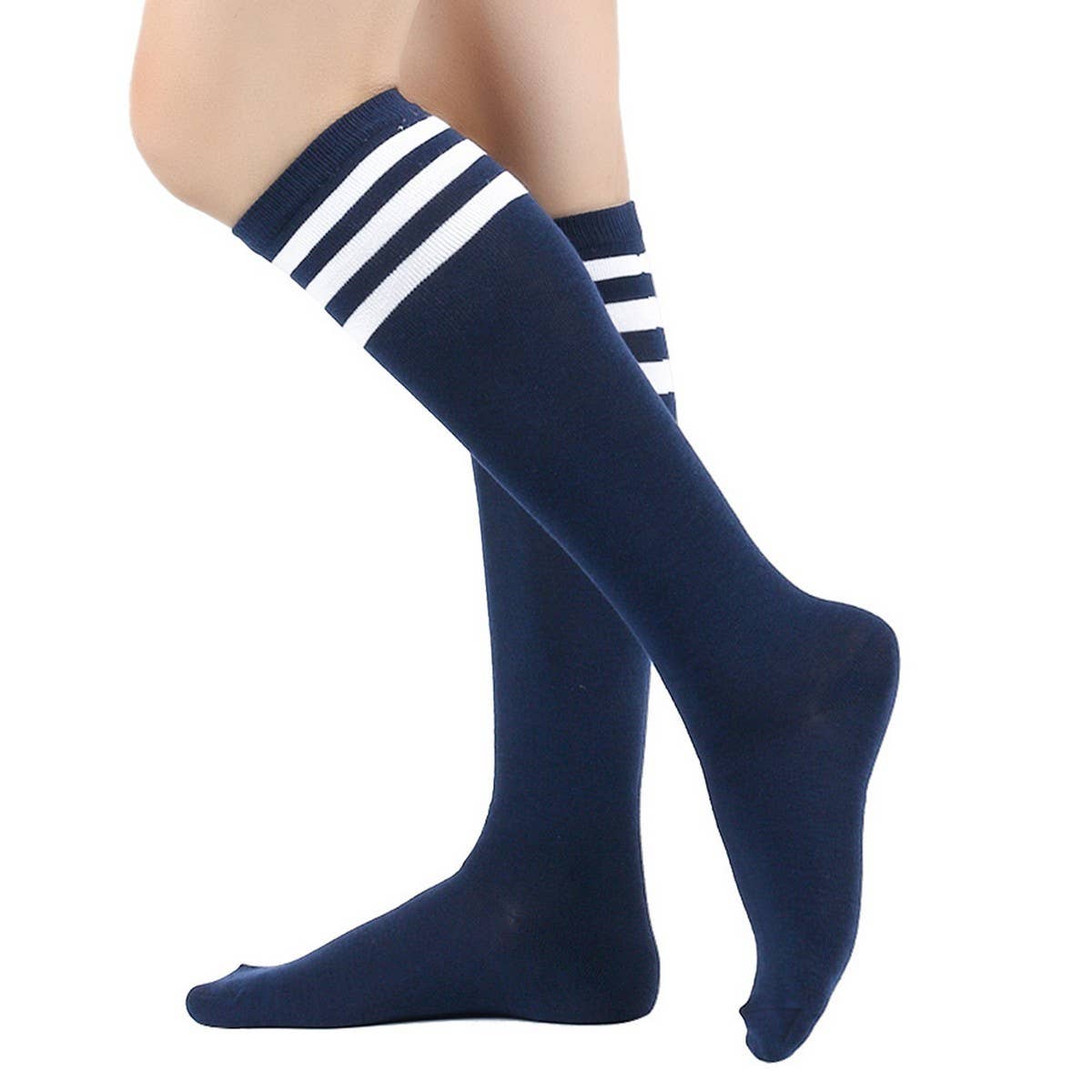 CWMM10064_WOMEN KNEE-HIGH SOCKS FOR SCHOOL &AMP  PERFORMANCE
