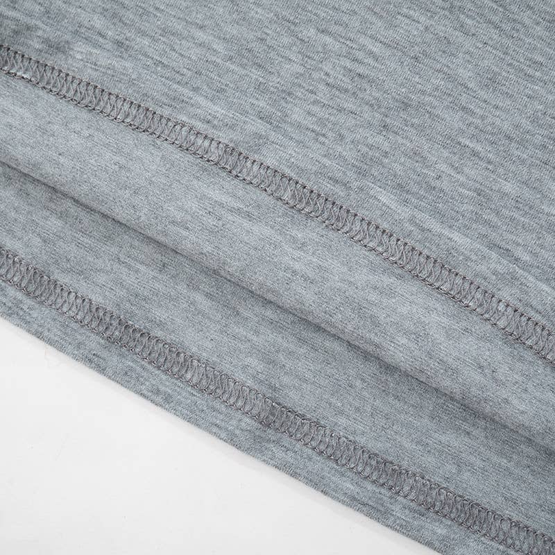 SOLID COLOR OFF-THE-SHOULDER TWO-PIECE SEXY TOP