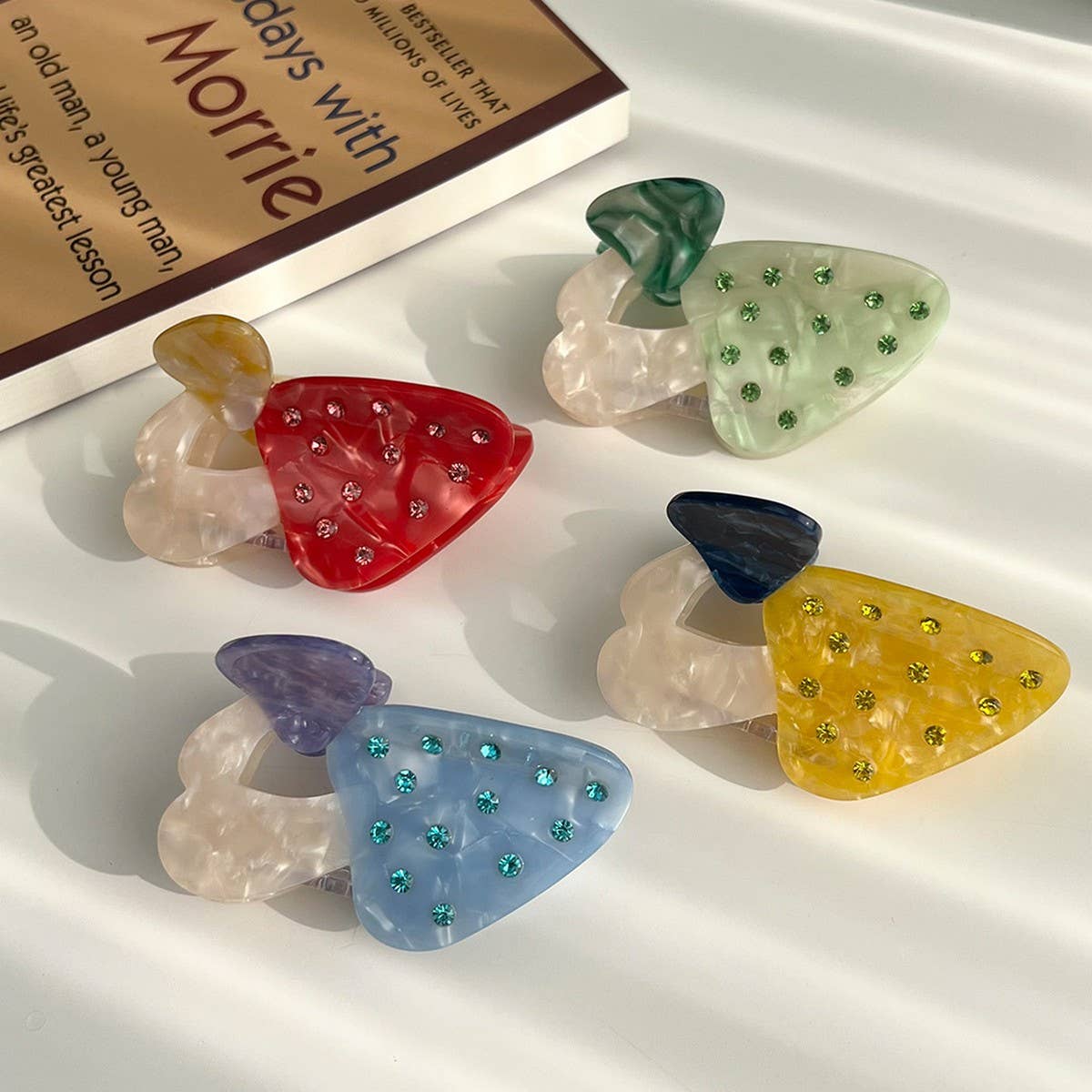 Cute Colorful Mushroom Acetate Hair Claw