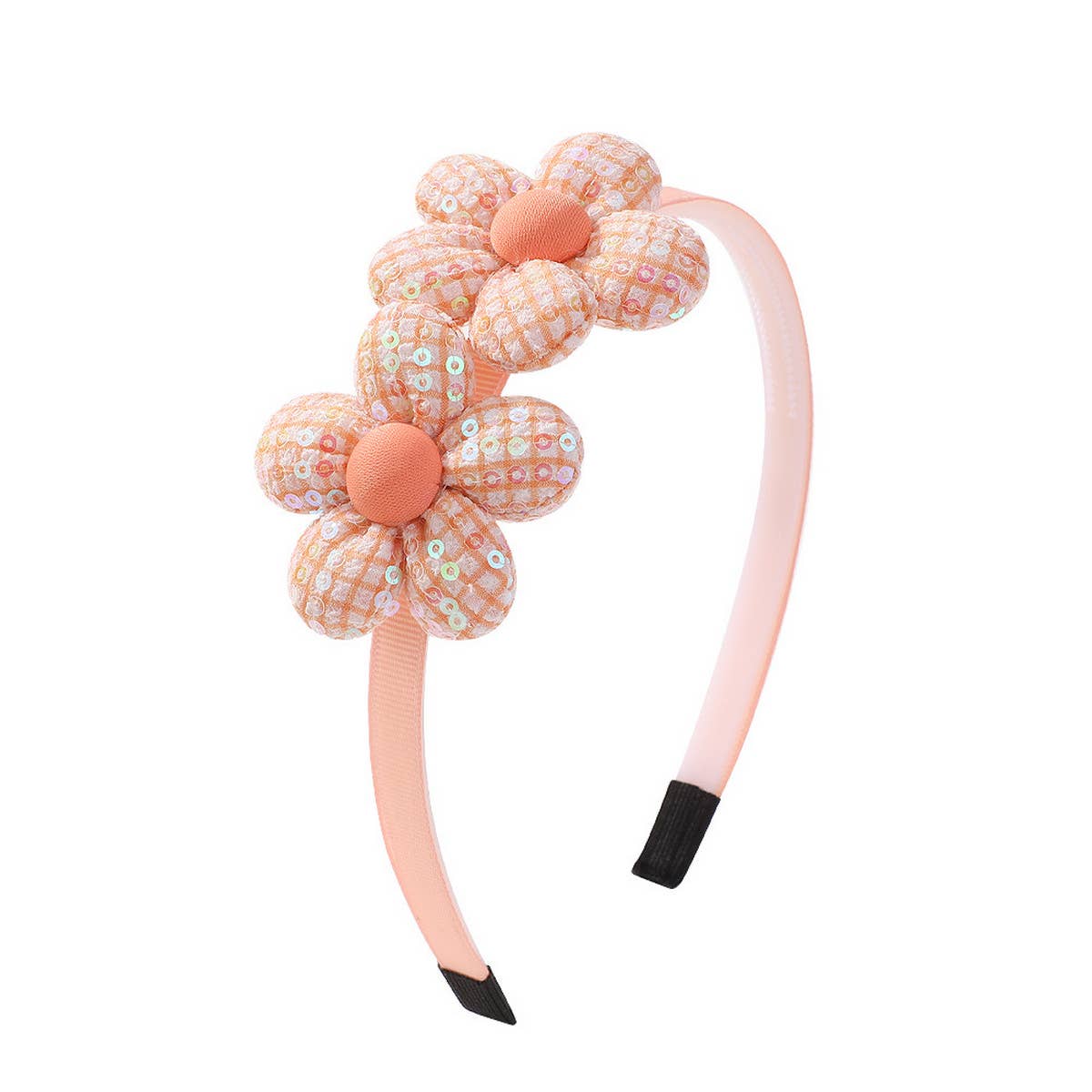 CHILDREN'S PLAID HANDMADE HEADBAND