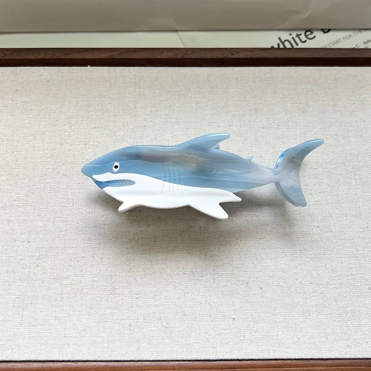 Shark series acetate hairpin, beach hairpin