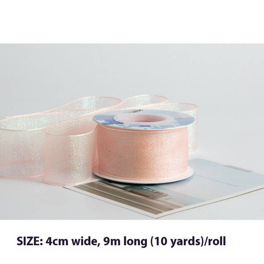 COLORFUL LINEN COTTON RIBBON DIY RIBBON