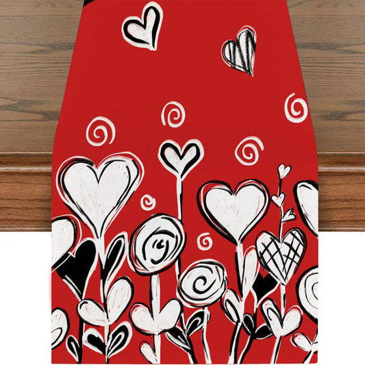 VALENTINE'S DAY PRINTED TABLECLOTH