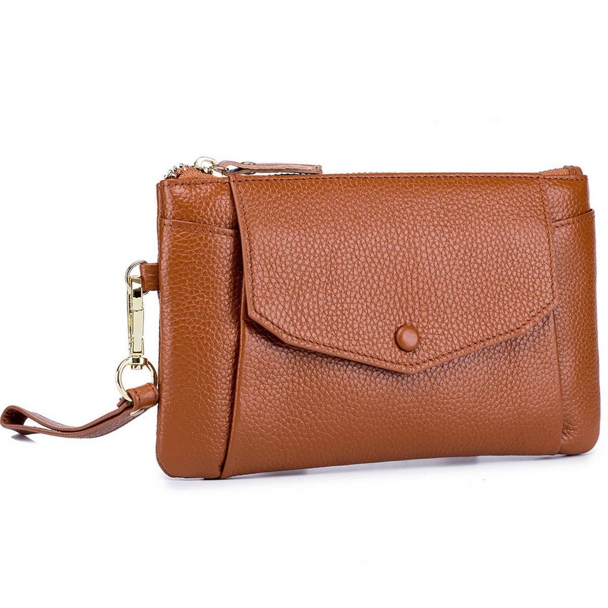 ULTRATHIN LONG LARGE CAPACITY CLUTCH LEATHER WALLET_CWAB3747