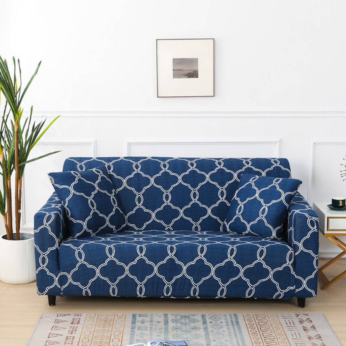 Stretch Sofa Cover, Nordic Style, All Seasons_CWMM8318