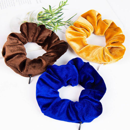 INVISIBLE ZIPPER LARGE INTESTINE HAIR TIE_CWAHA0868