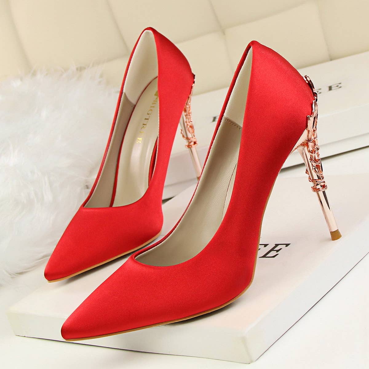 WOMEN POINTED TOE HIGH HEELS