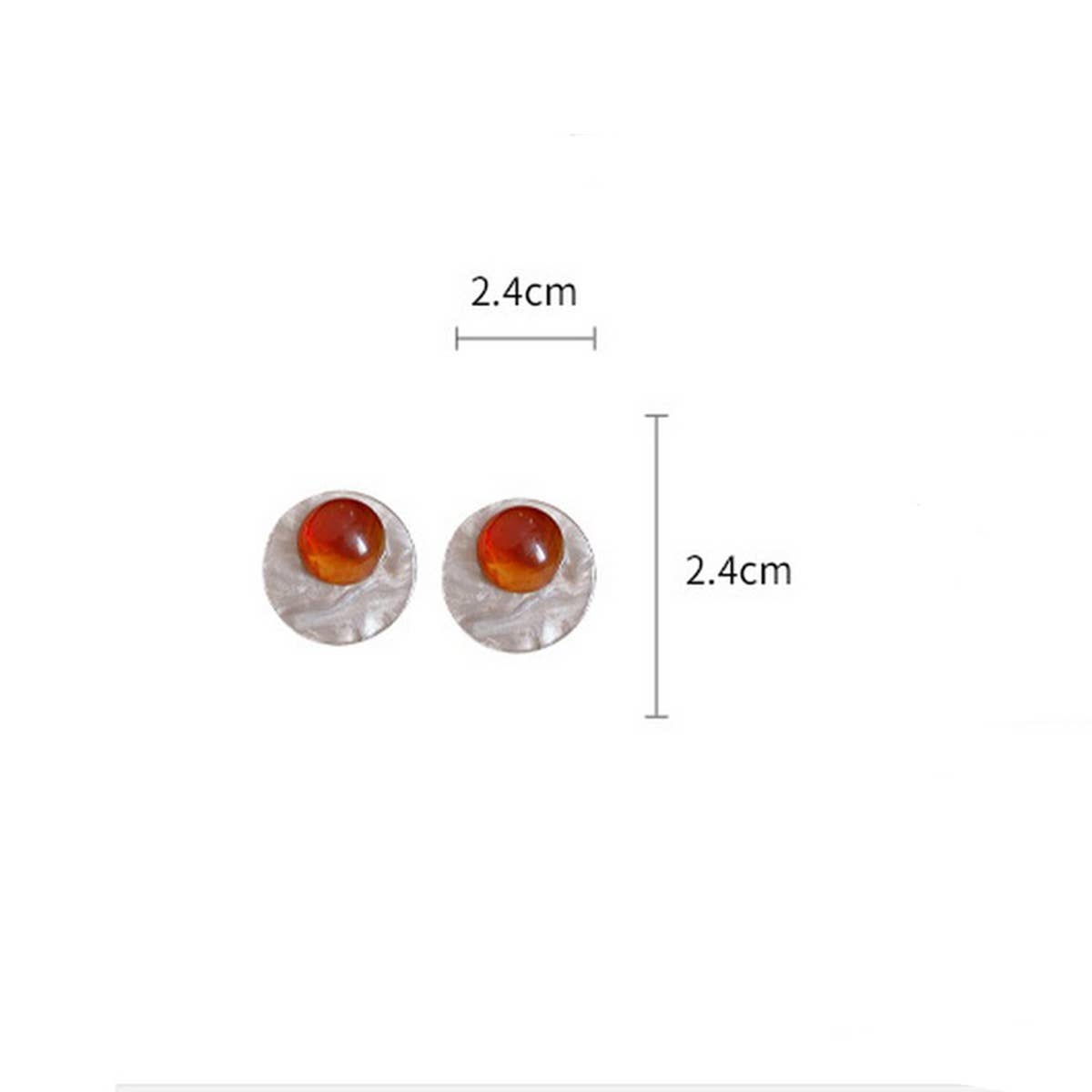 RETRO ROUND SIMPLE VERSATILE EARRINGS_CWAJE2346