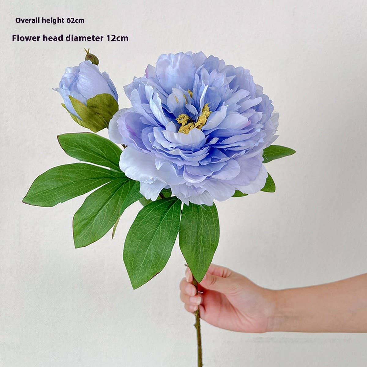 Long Stem Double Peony Artificial Flower Decor