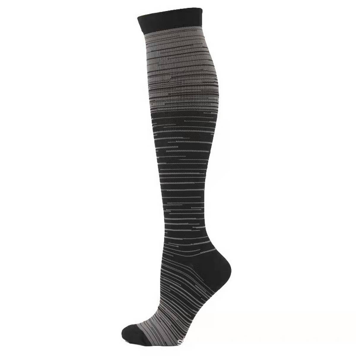 NEW GRADIENT MIXED COLOR COMPRESSION SOCKS