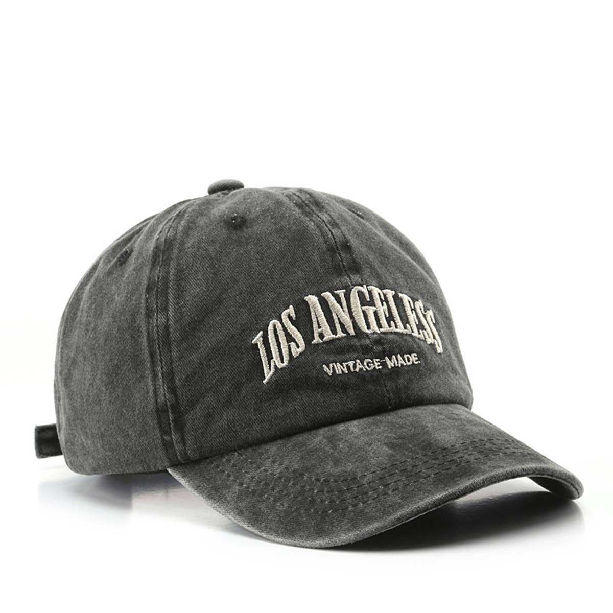 Washed Letter Embroidery Baseball Hat - Sun Hat CWAH1261