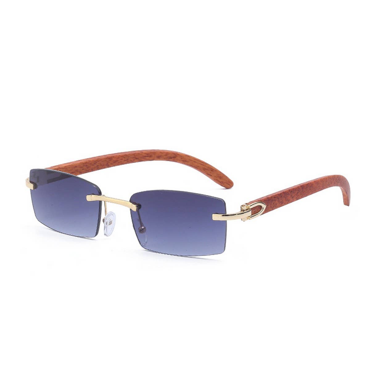 OCEAN FLAKE DIAMOND CUT FRAMELESS SUNGLASSES_CWASG0589
