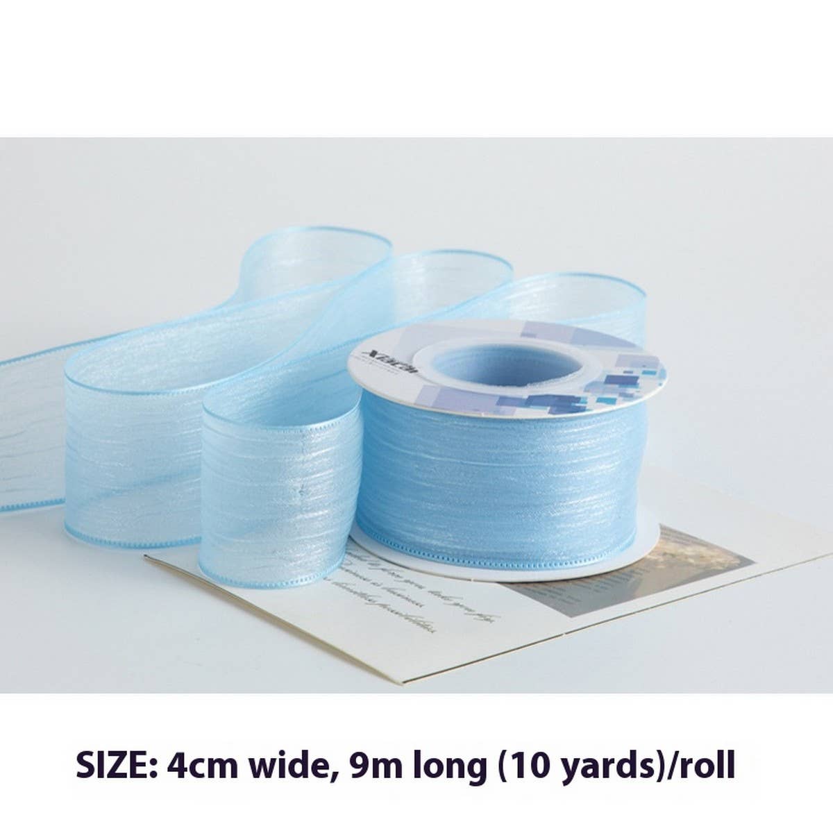 DIY BOW HAIR ACCESSORIES SNOW YARN RIBBON