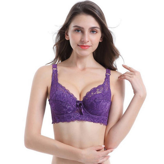 WOMEN PLUS LACE ADJUSTABLE BRA