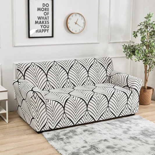 Nordic Style Sofa Cover, Stretch & Non-Slip Fit_CWMM8310