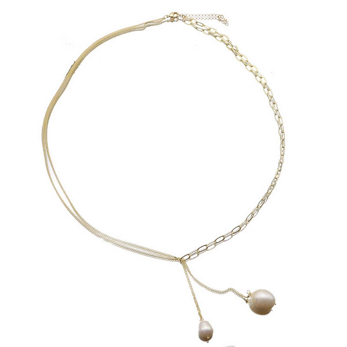 PERSONALIZED HIGH-END LONG PEARL NECKLACE_CWAJE3903