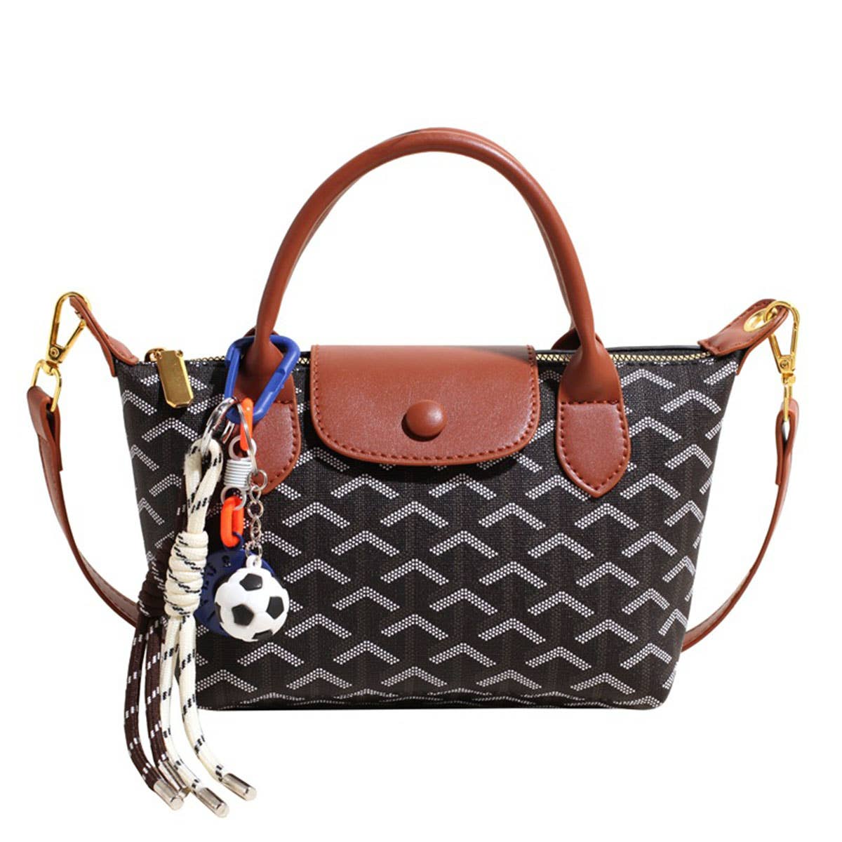 Large-capacity single-shoulder crossbody bag