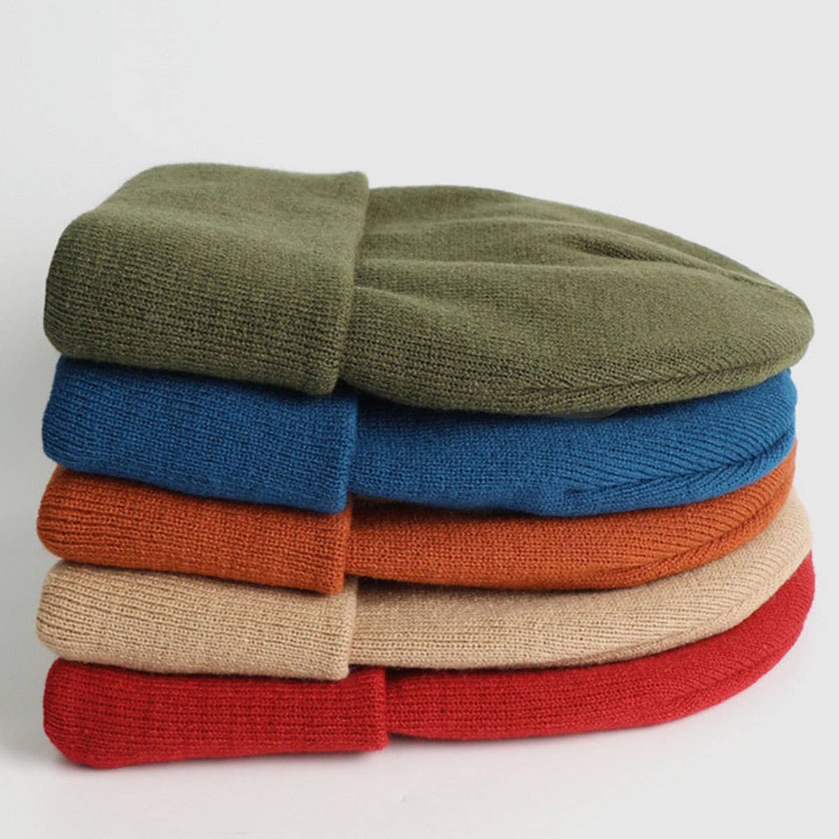 WINTER OUTDOOR WARM PULLOVER EARMUFFS KNITTED HAT_CWAH2454