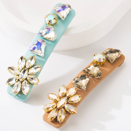 FASHIONABLE AND FRESH HEART DIAMOND SIDE HAIRPIN_CWAHA1768