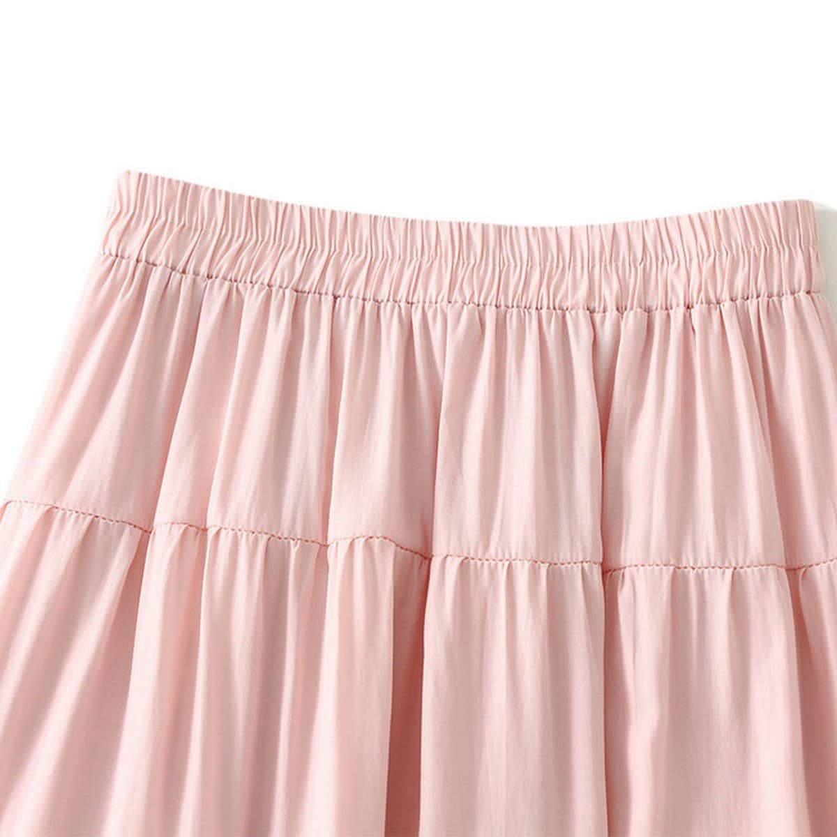 GENTLE AND SWEET LONG-SLEEVED CAKE SKIRT