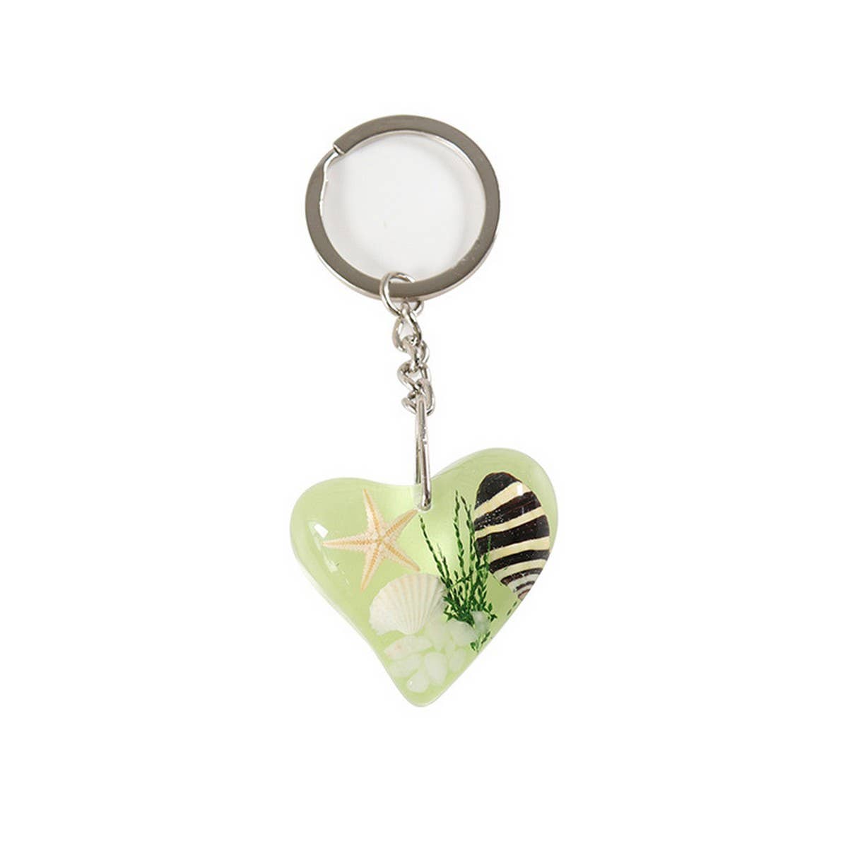 NEW OCEAN SERIES METAL CAR KEYCHAIN PENDANT