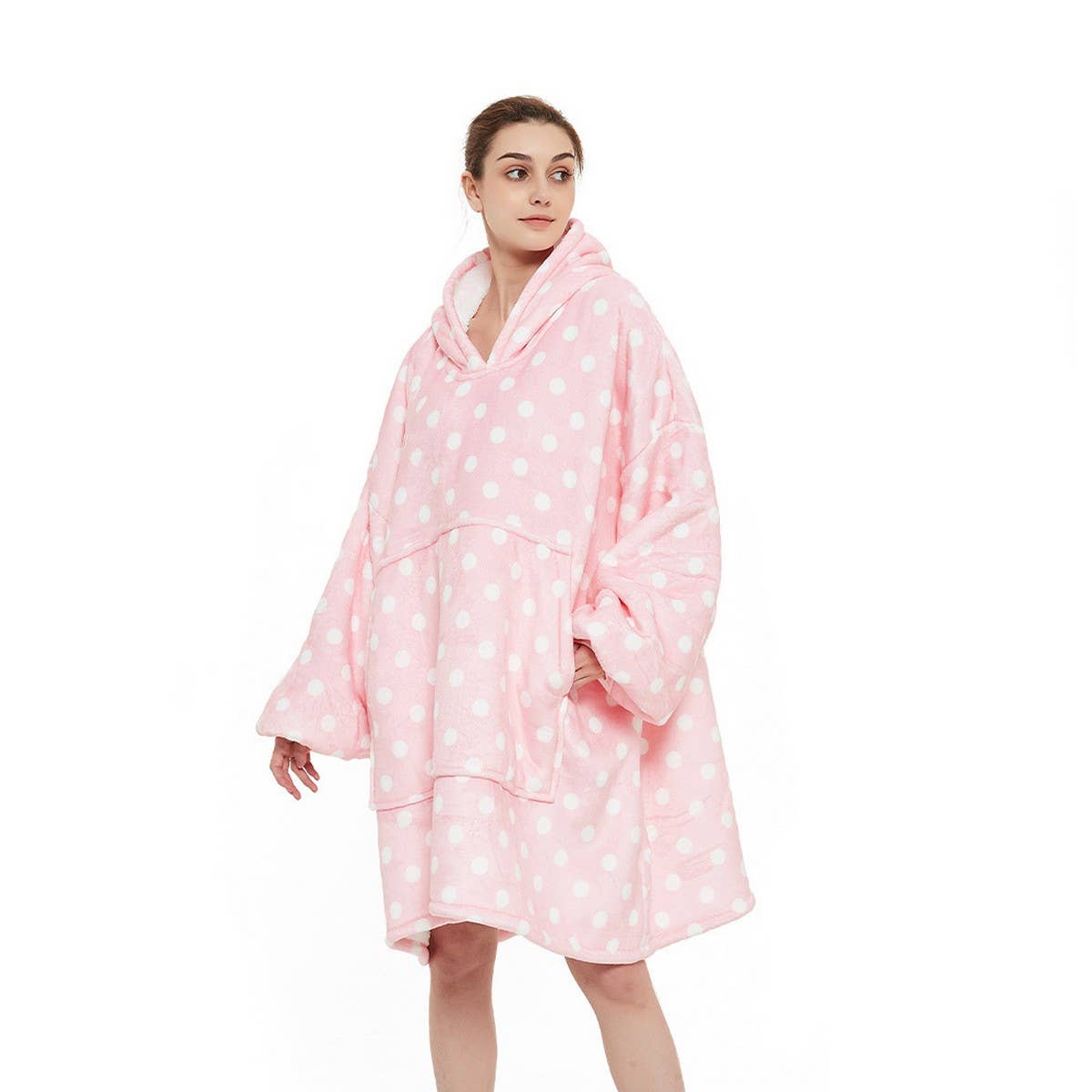 Oversized Hoodie Blanket Pullover for Office &Home_CWAHA6528