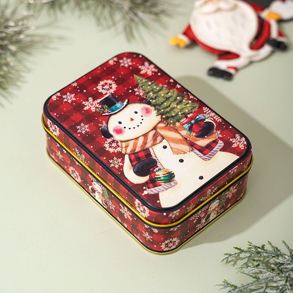 CWMM10283_CHRISTMAS MINI TIN BOX WITH LID FOR GIFTS