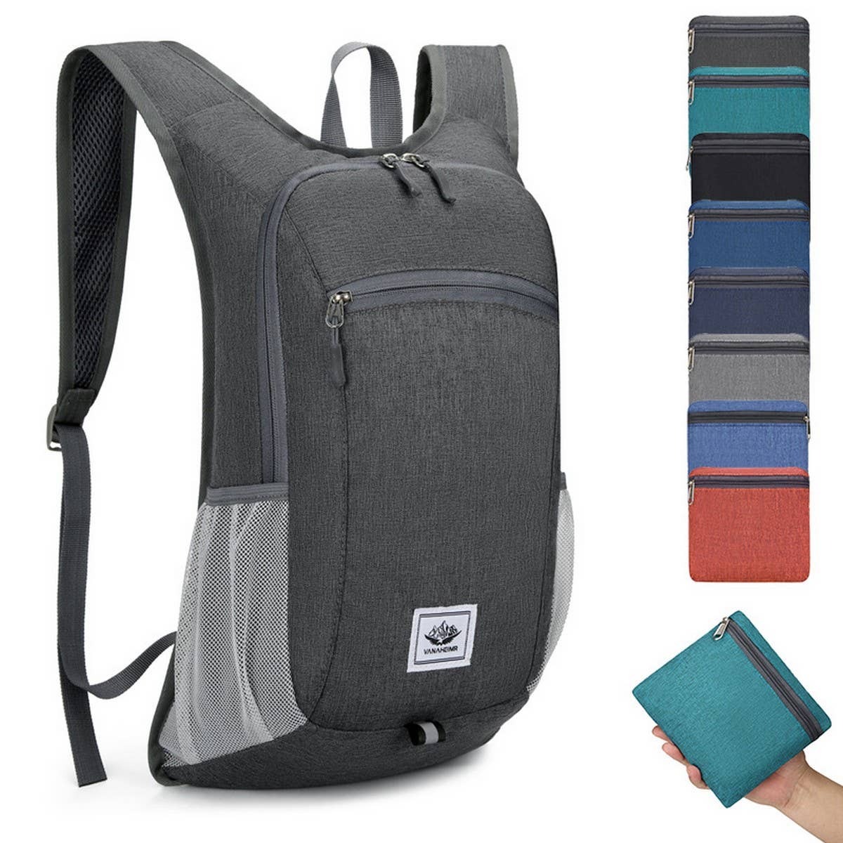 Foldable Lightweight Travel Backpack Unisex_CWAB5407