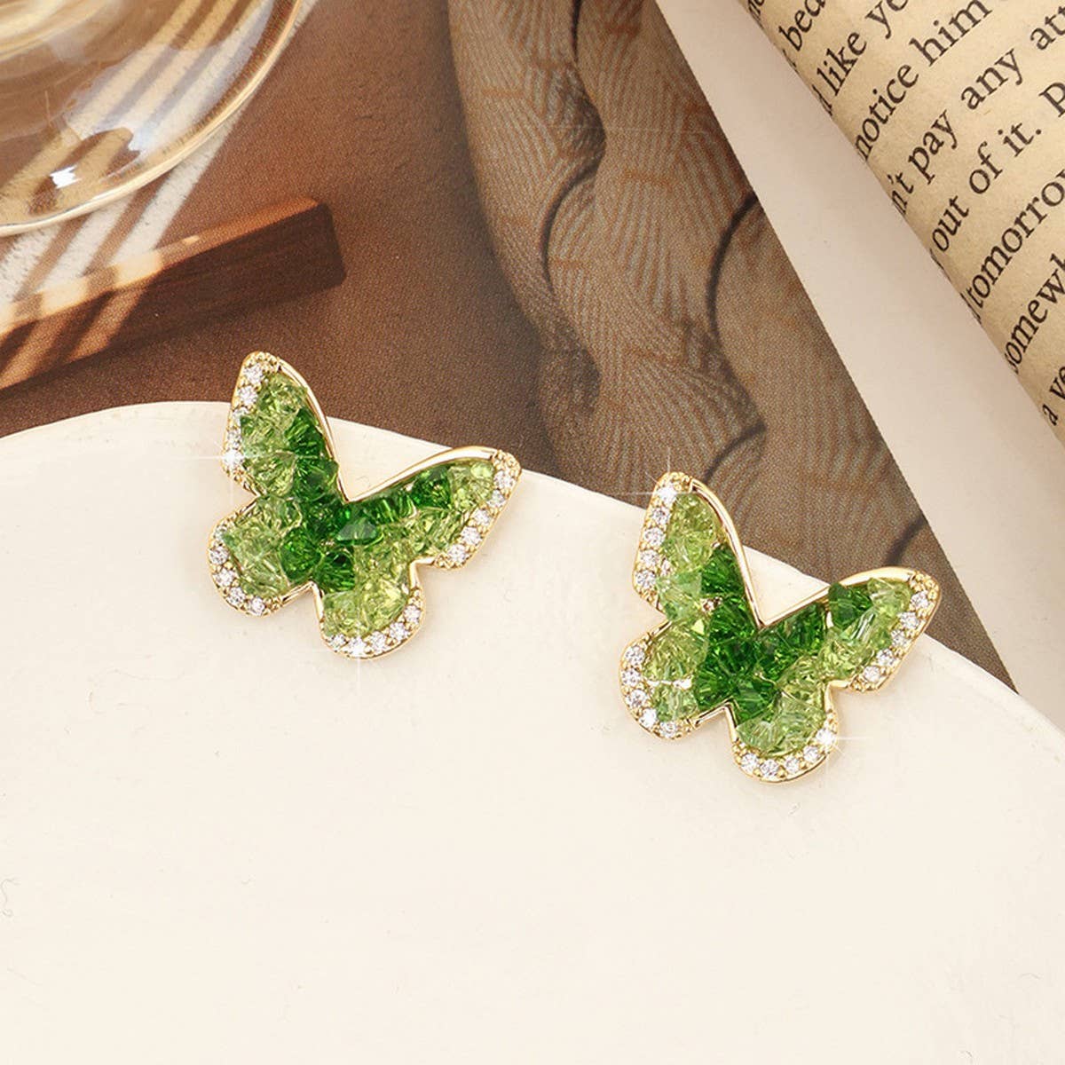 ELEGANT AND HIGH-END BUTTERFLY EARRINGS FOR WOMEN