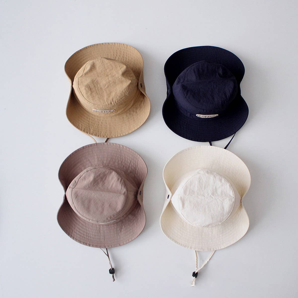 OUTDOOR ALL-MATCH CHILDREN'S LETTER BUCKET HAT_CWAH2878