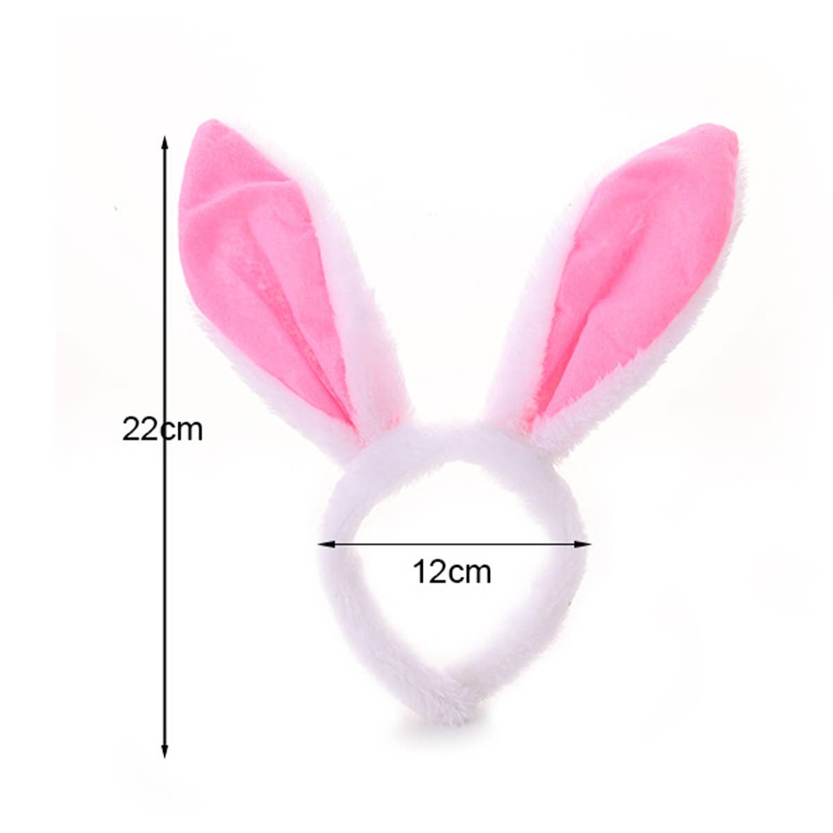 CWMM9628_EASTER BUNNY EARS PARTY DECORATIONS HEADBAND