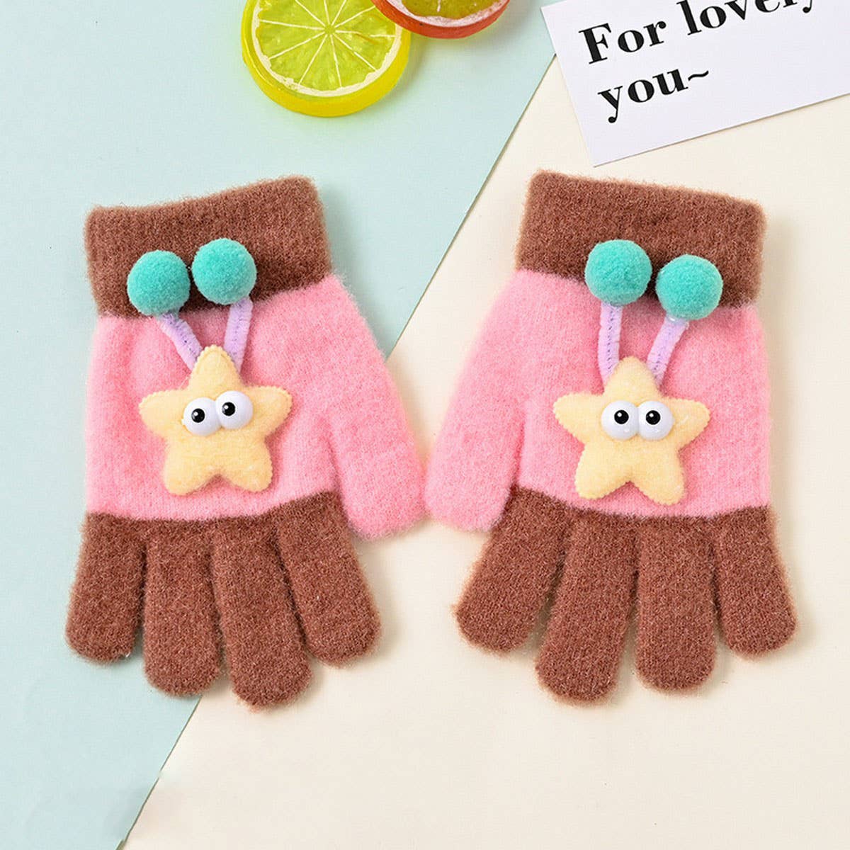 CWAG00589_KIDS WINTER WARM FINGERED GLOVES (AGES 3-6)