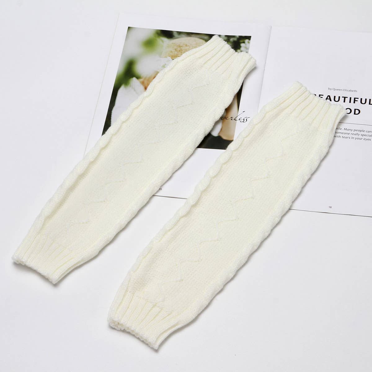 MAHUAZHIZI STRIPED WOOL SOCKS