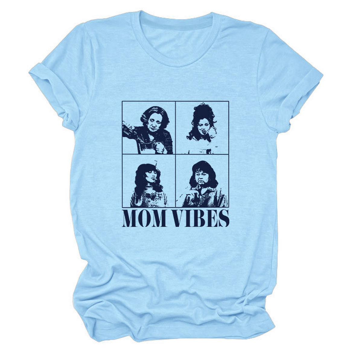 Trendy Casual Women's Crew Neck T-Shirt