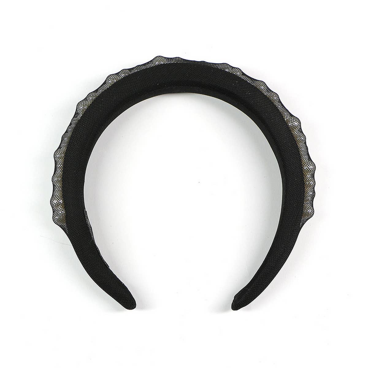 RETRO PEARL MESH HEADBAND_CWAHA0978